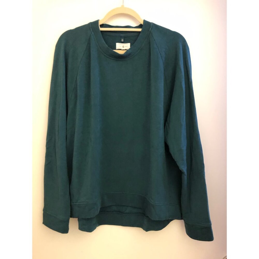 LOFT Lou & Grey Signature Soft sweatshirt, teal blue, XL